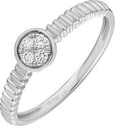 Bony Levy 18K Gold Diamond Ring - 0.09ct.