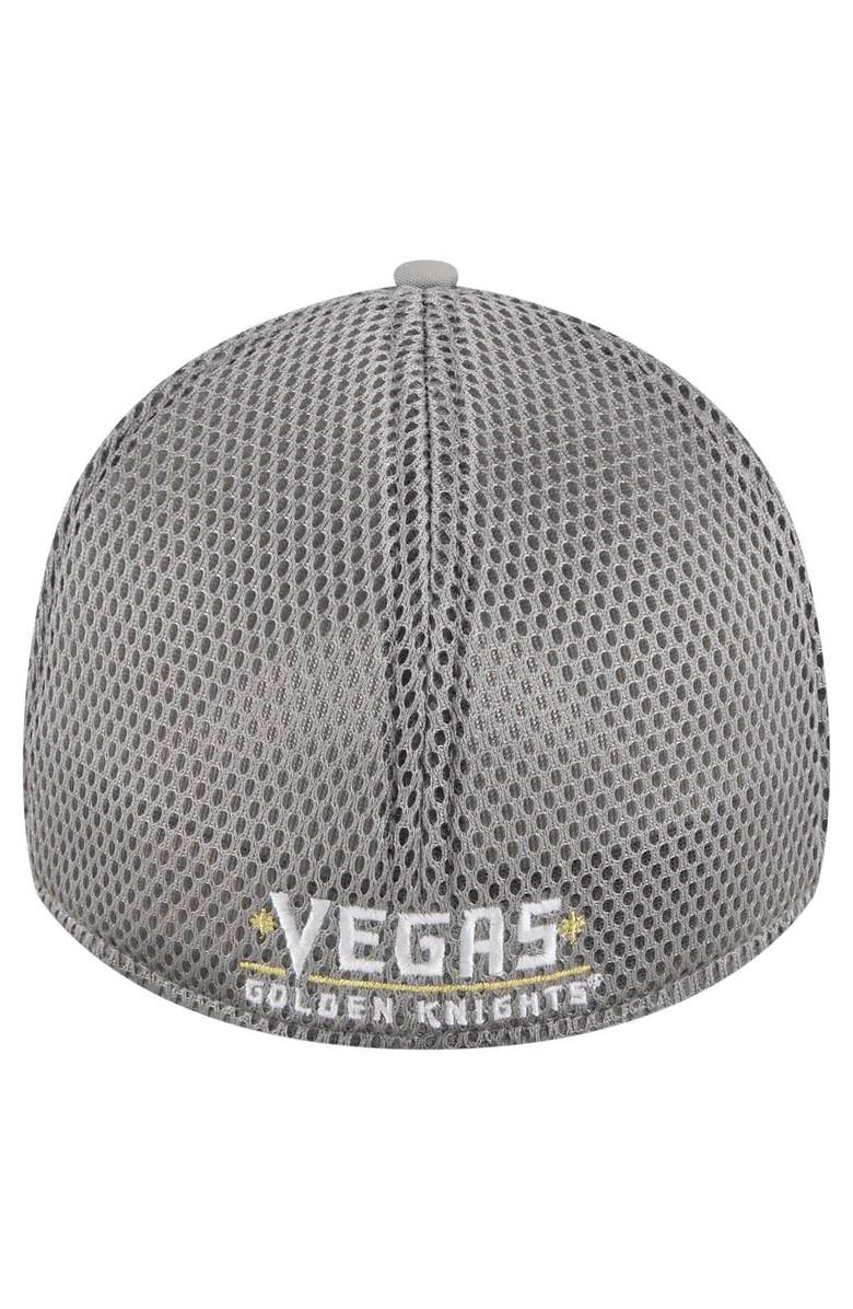 New Era Men's New Era  Gray Vegas Golden Knights Active Subtle Camo 39THIRTY Flex Hat, Alternate, color, 