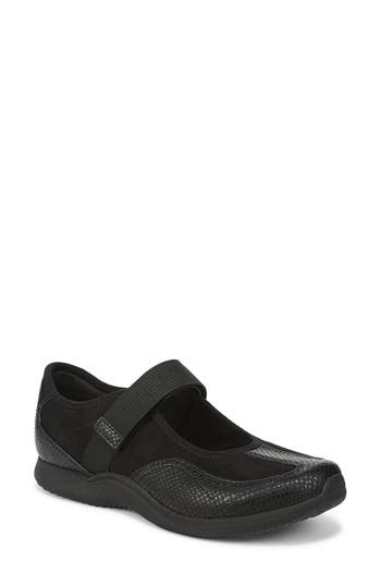 Dr. Scholl's Goodie Mary Jane Flat In Black