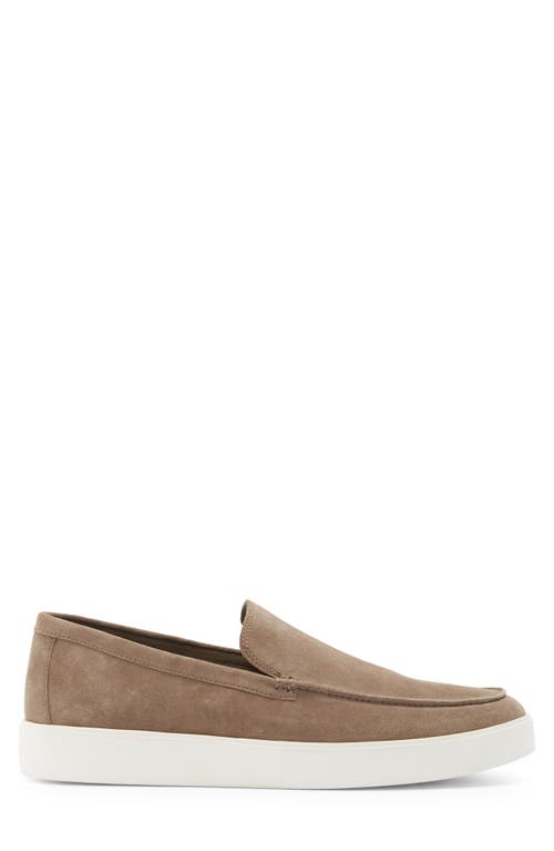 Vince Taro-b Suede Loafer In Gray