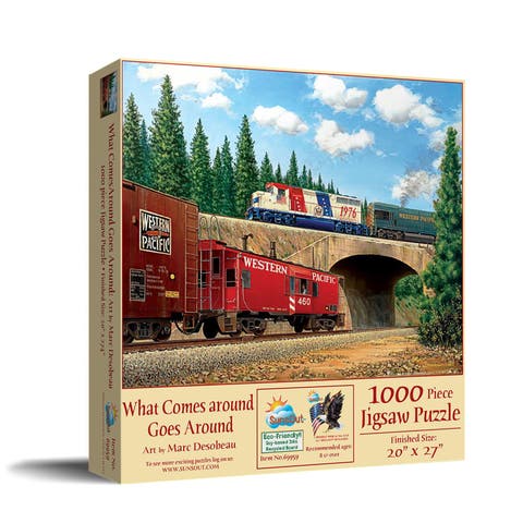 What Comes Around Goes Around 1000 piece Jigsaw Puzzle for Adults