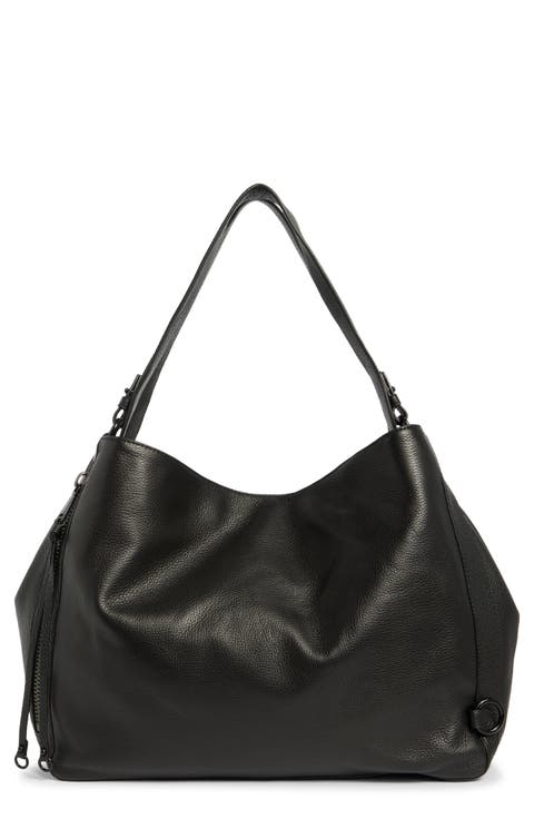 M.A.B. Carryall Leather Tote Bag