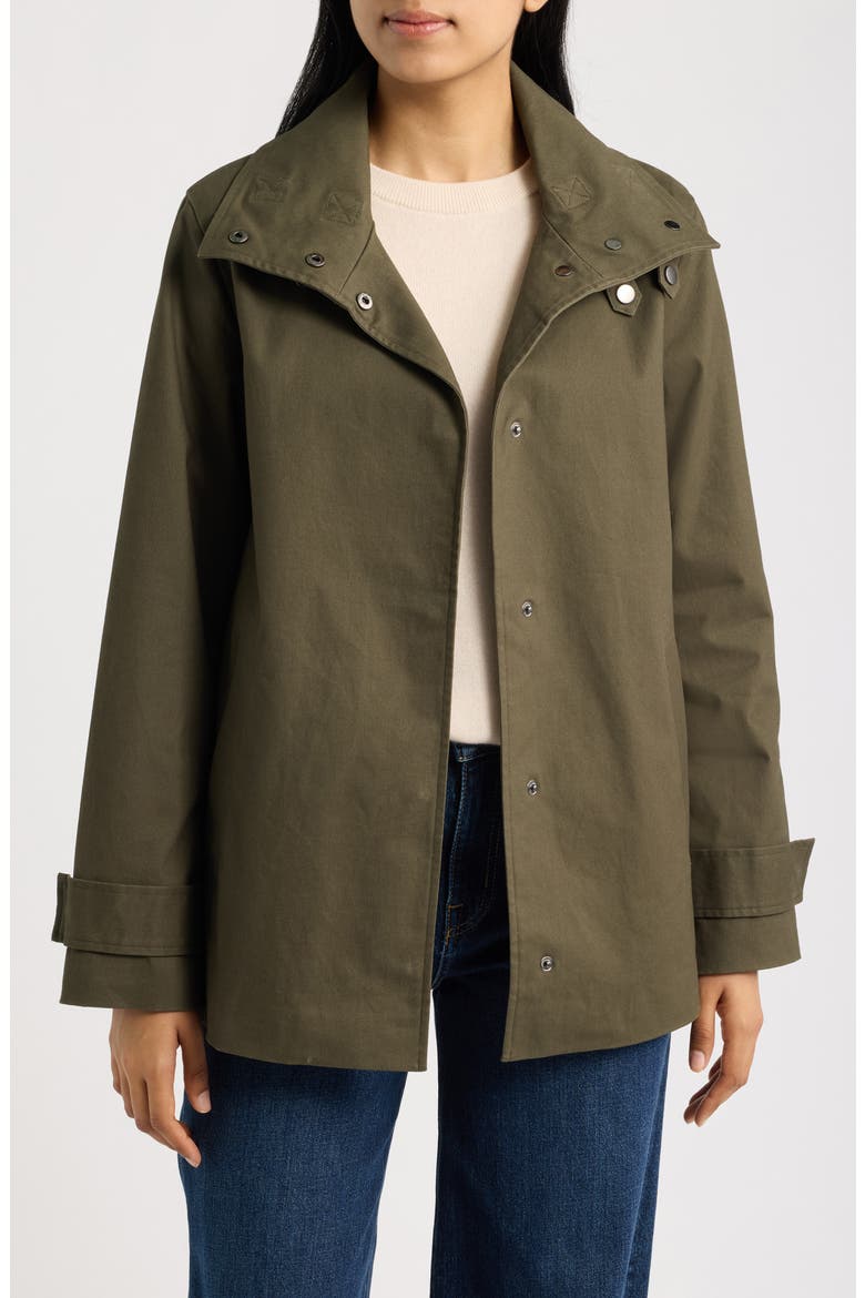 Wing Twill Jacket, Main, color, OLIVE