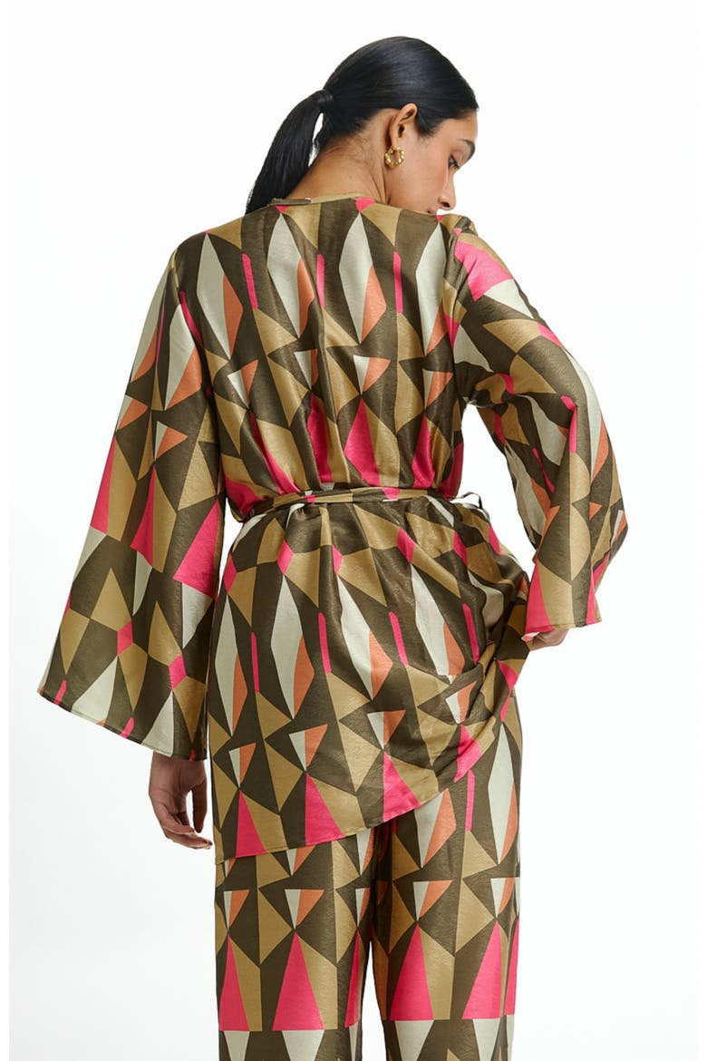 Short Duster in Caru Olive, Alternate, color, Caru Olive
