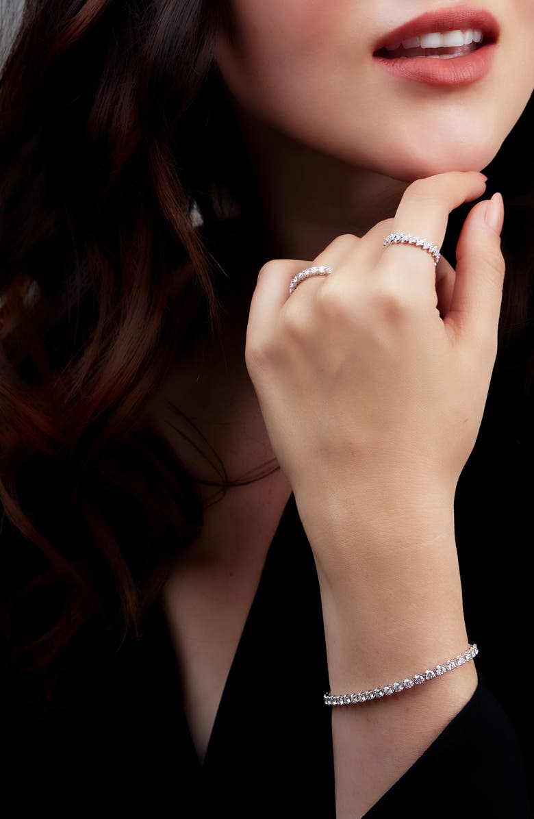 Bony Levy Audrey Geometric Diamond Eternity Ring, Alternate, color,