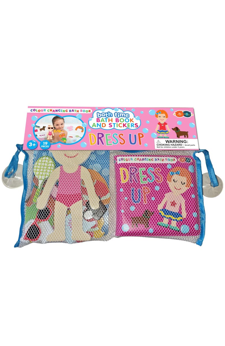 Buddy & Barney Bath Time, Book & Stickers, Dress Up, 17 Pieces, Kids 3+, Main, color, Multicolored