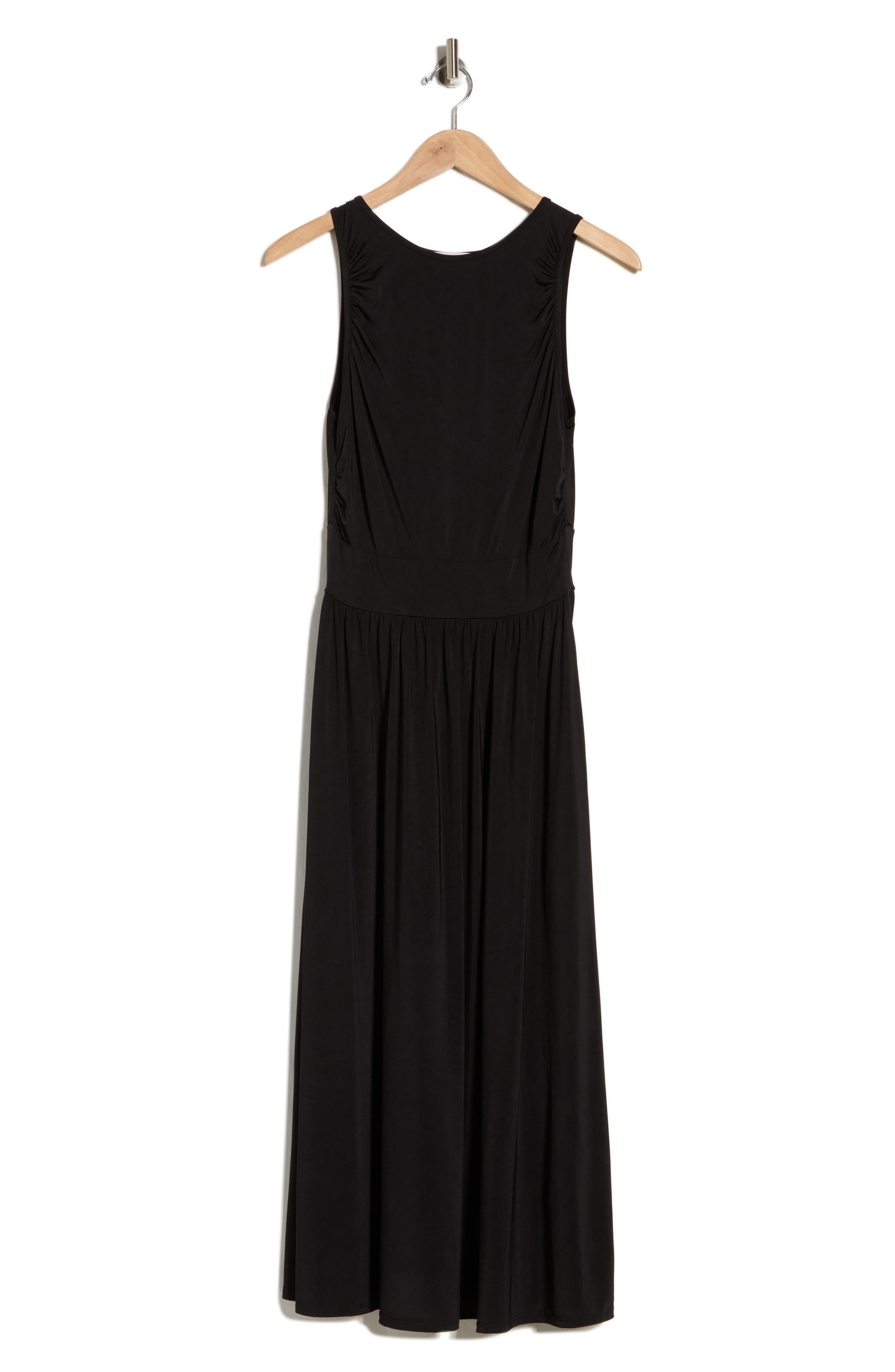 WEST K Ruched Midi Dress