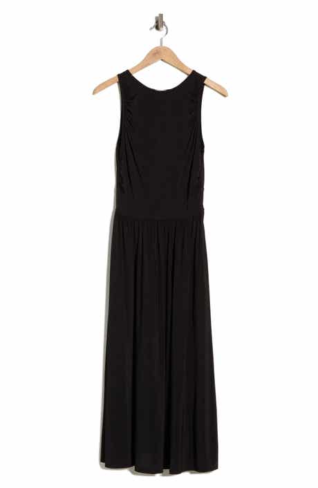 WEST K Ruched Midi Dress