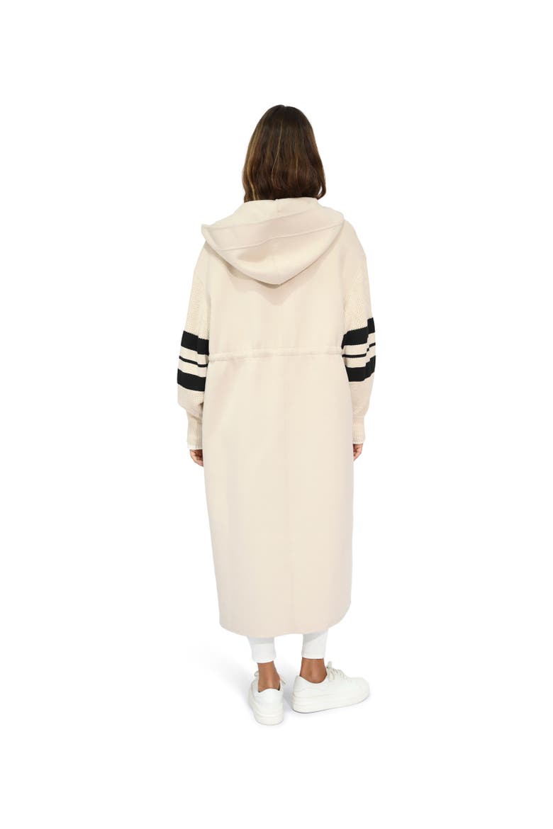 Cool Kid Hooded Coat, Alternate, color, Natural