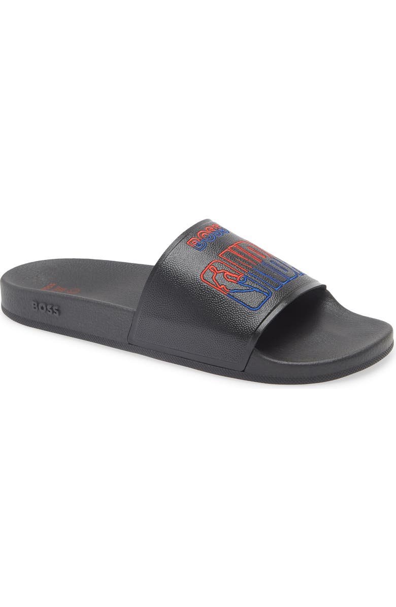 BOSS x NBA Bay Slide Sandal, Main, color,