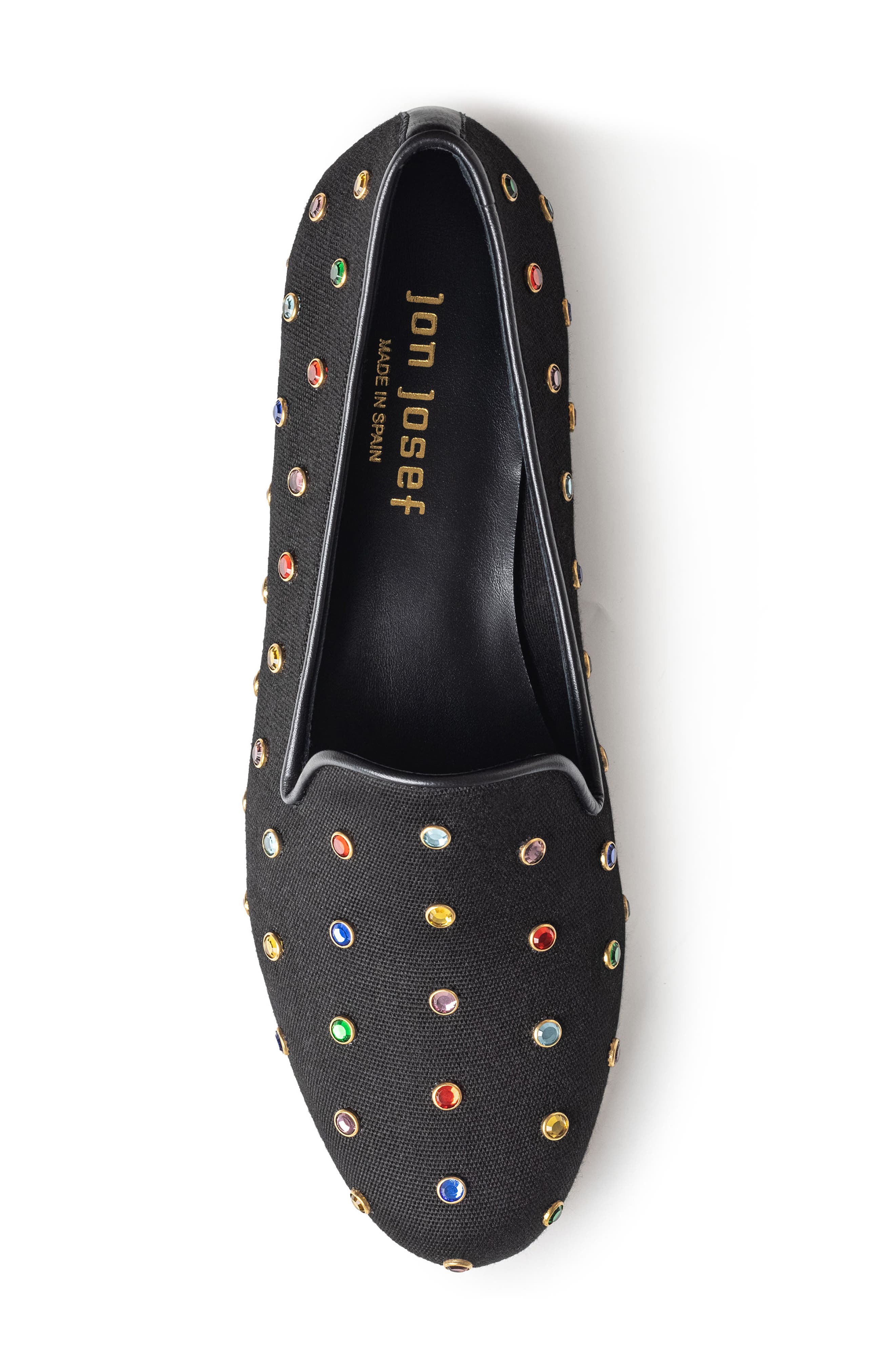 Jon Josef Gatsby Bejeweled Loafer, Alternate, color, 