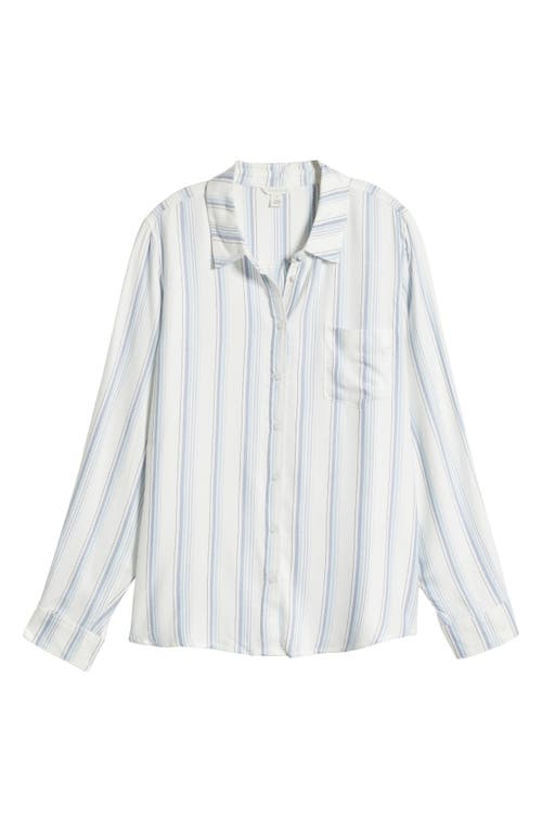 CASLON CASLON® FLANNEL BUTTON-UP SHIRT 