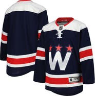 Outerstuff Youth Navy Washington Capitals 2020/21 Alternate Premier Jerseys