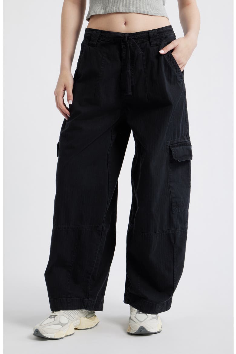 Baggy Boi Cargo Pants, Main, color, BLACK