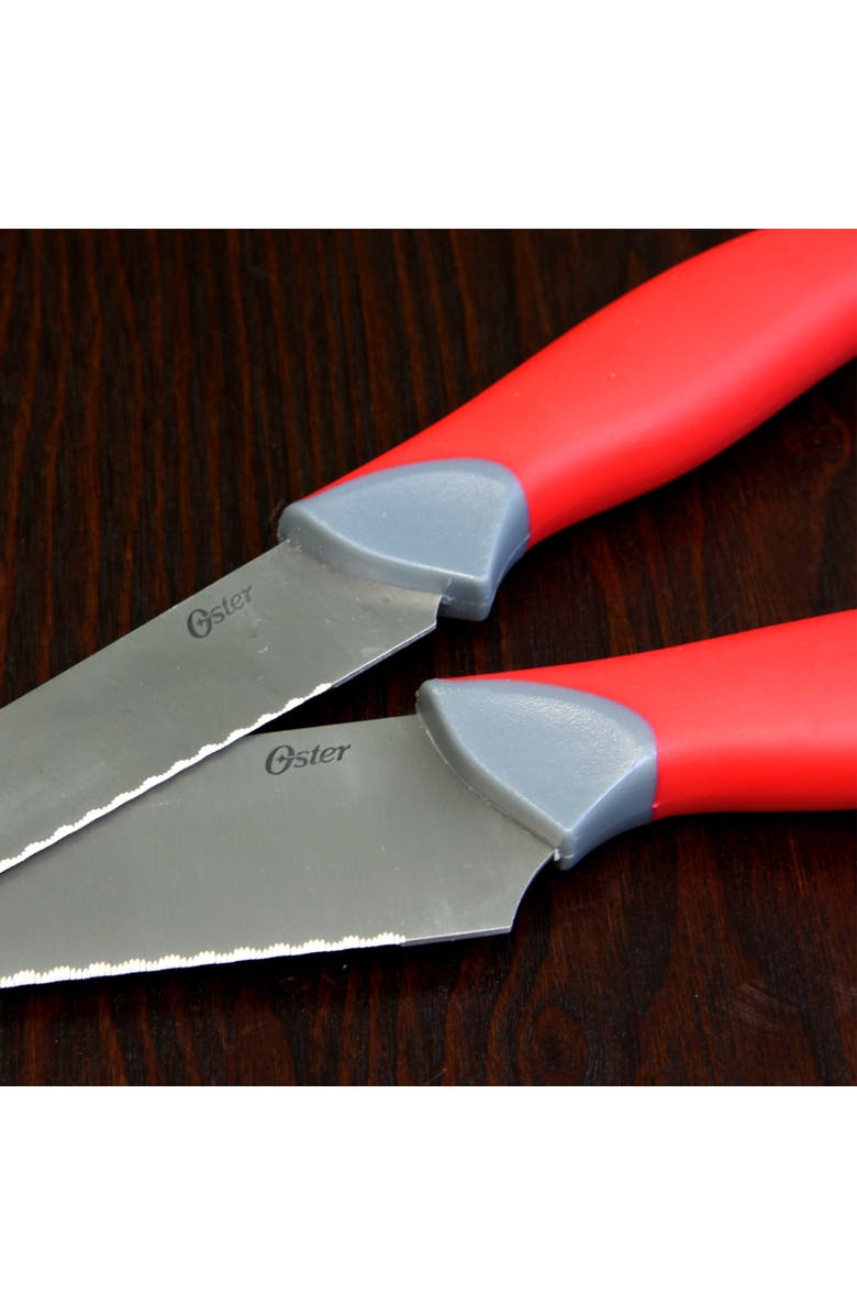 OSTER Lindbergh 14 Piece Stainless Steel Blade Cutlery Set, Alternate, color, Silver