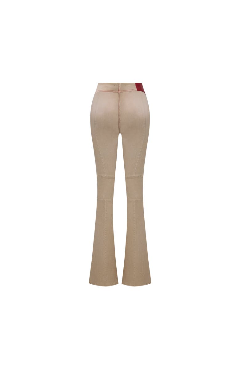 PCFG Cotton Coated Flare Pant, Alternate, color, Beige