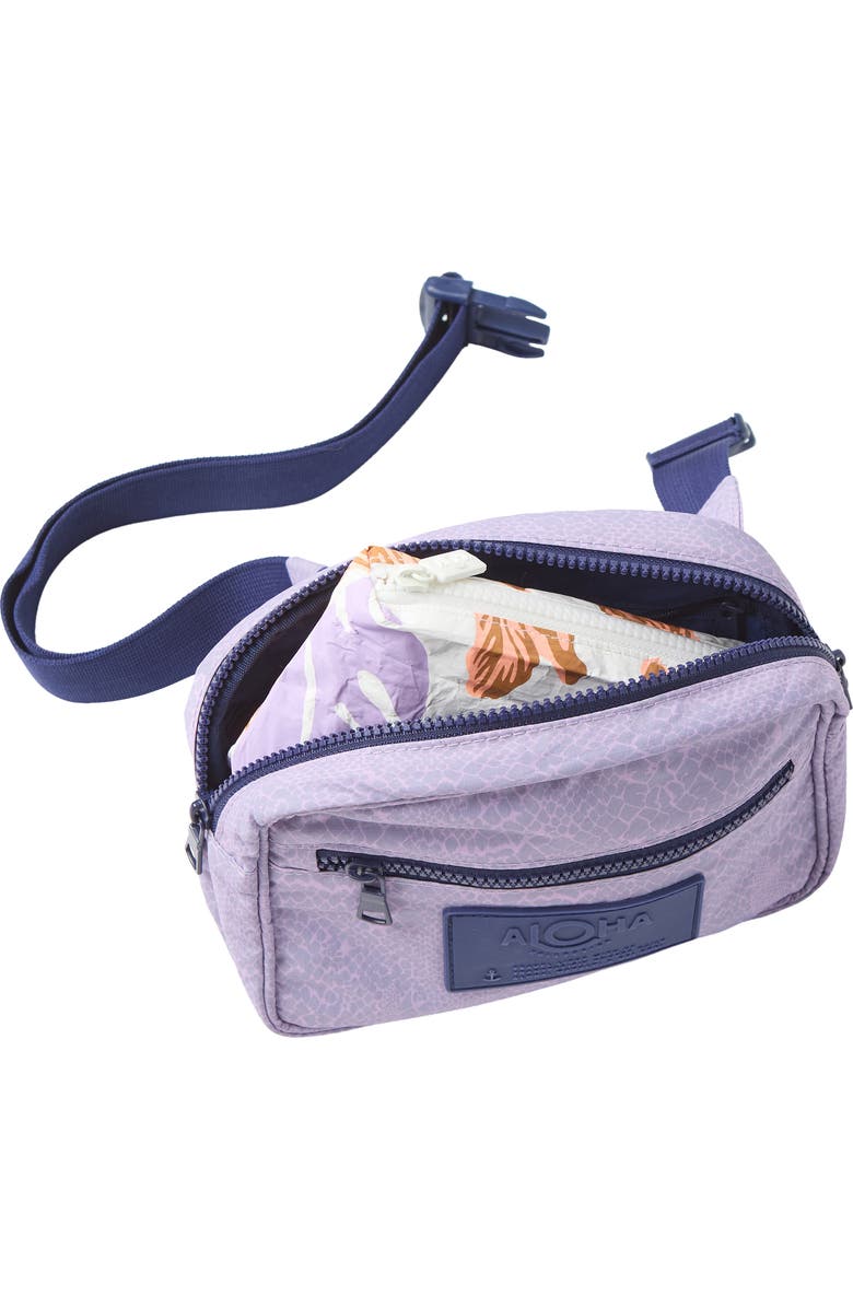 Aloha Collection Python Travel Light Belt Bag, Alternate, color,