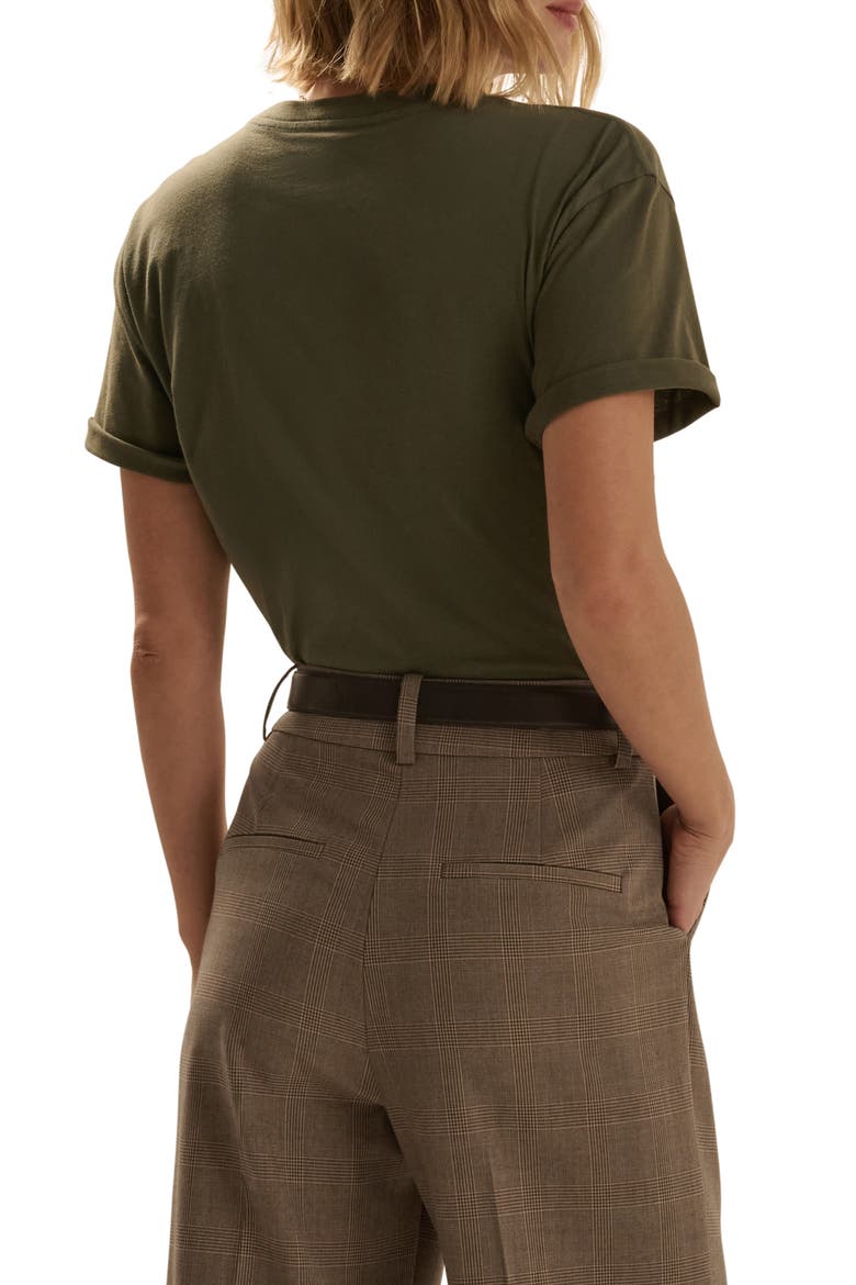 The Everyday Organic Cotton T-Shirt, Alternate, color, ARMY