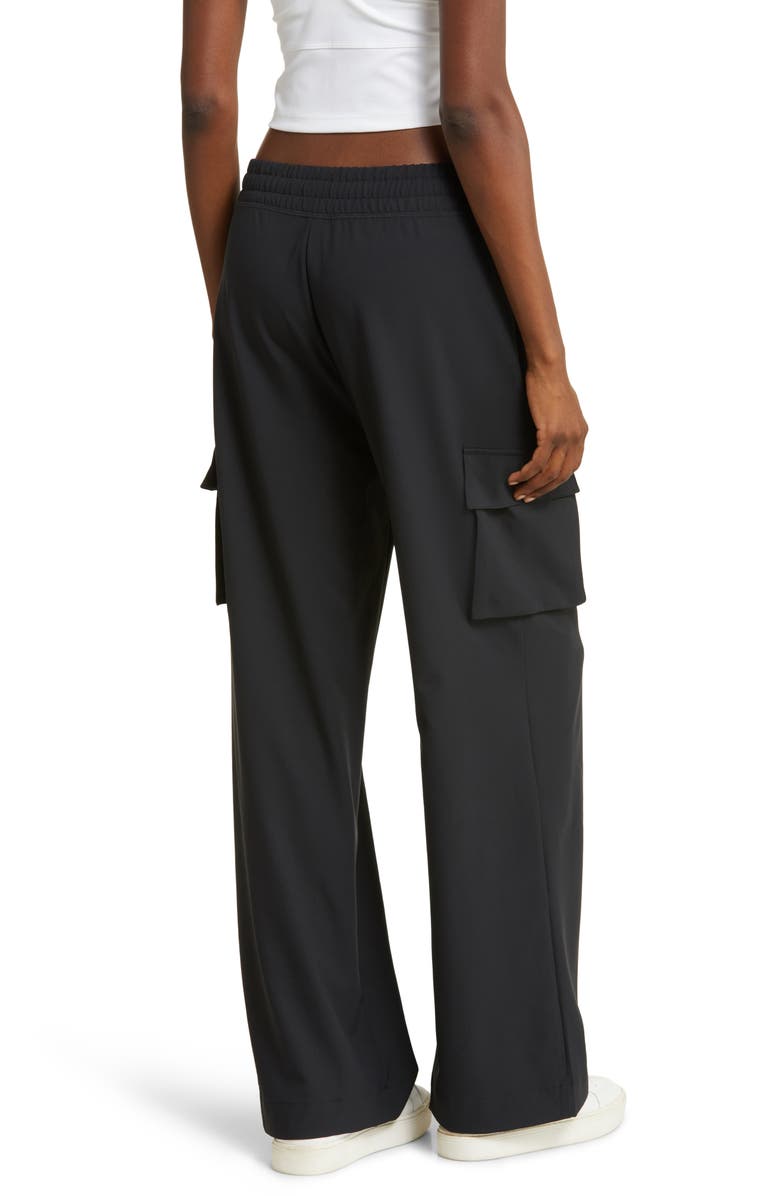 Beyond Yoga City Chic Cargo Pants, Alternate, color, Black