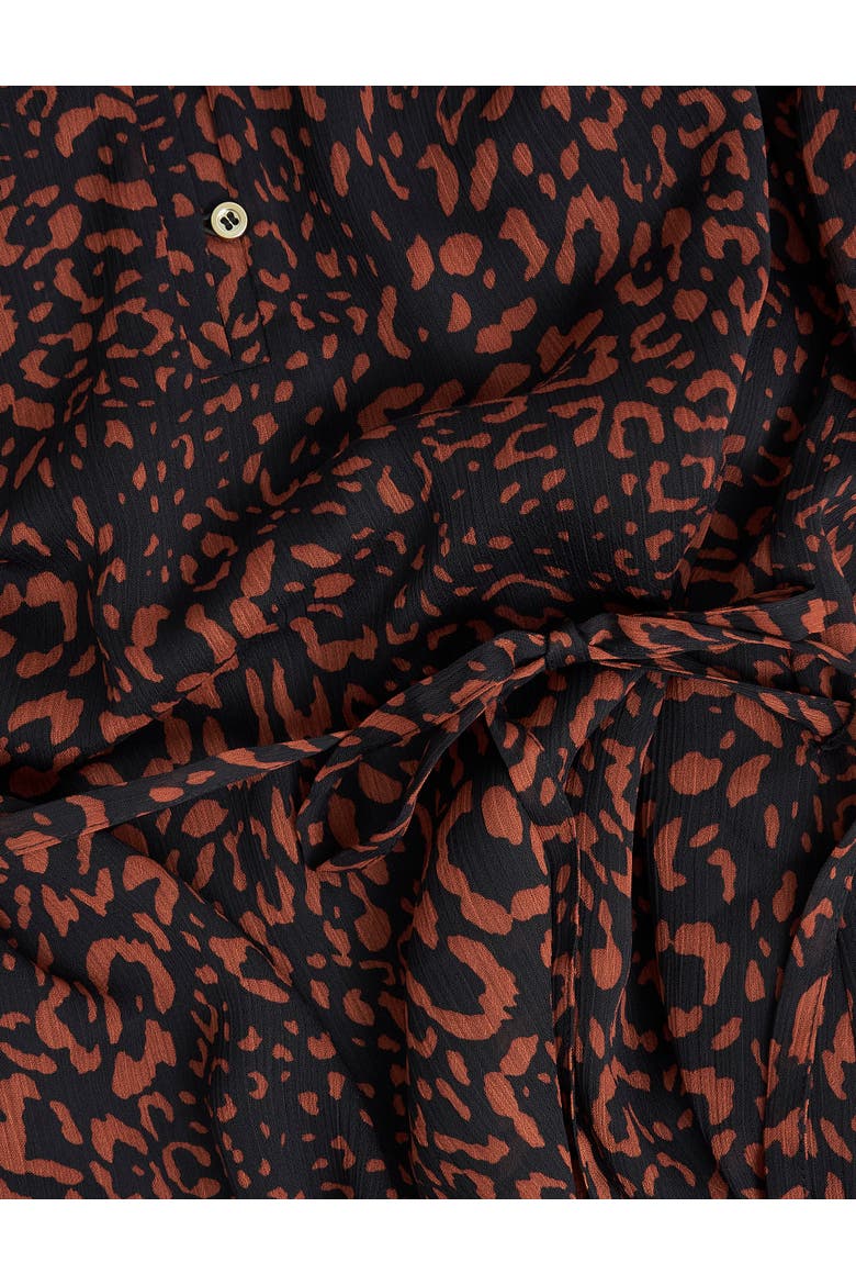 Monikah Dress, Alternate, color, Black Copper