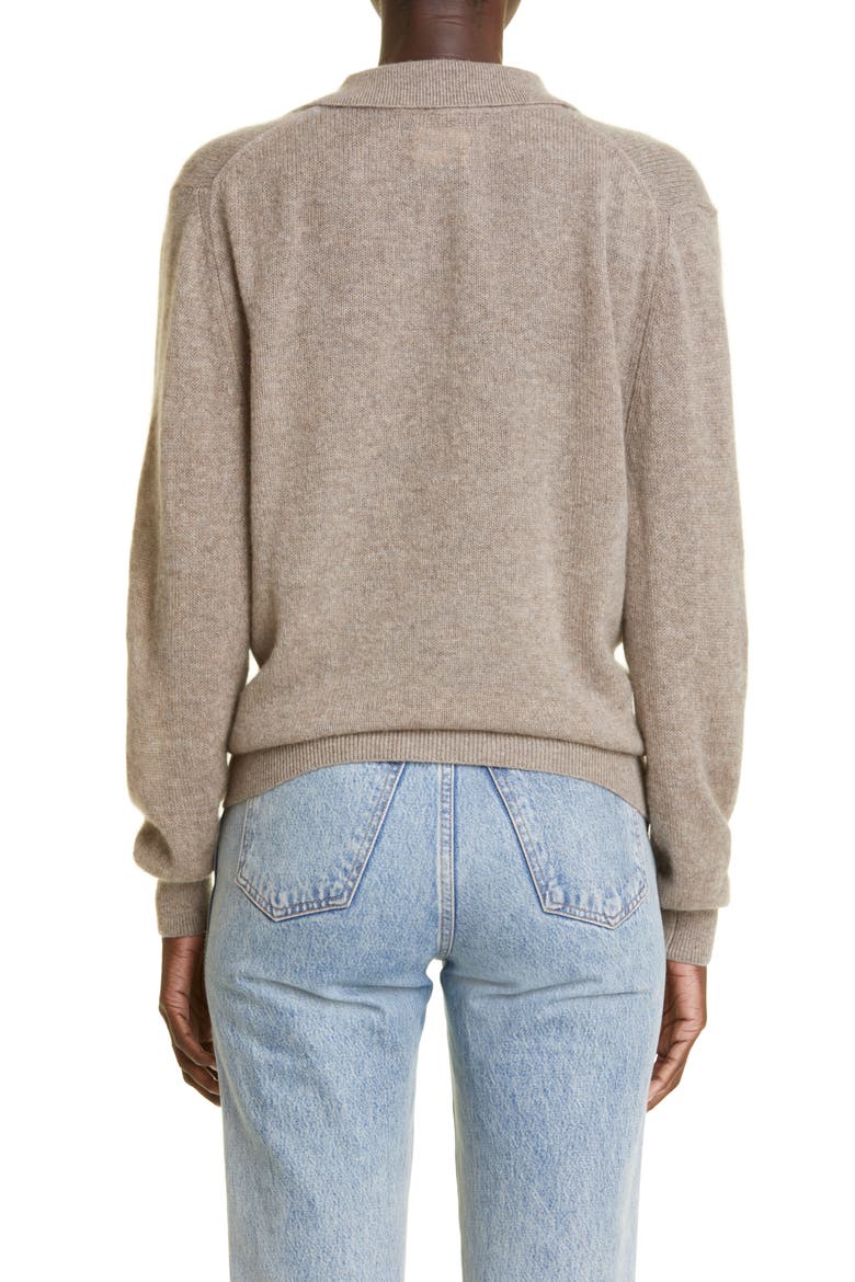Jo Stretch Cashmere Sweater, Alternate, color, BARLEY
