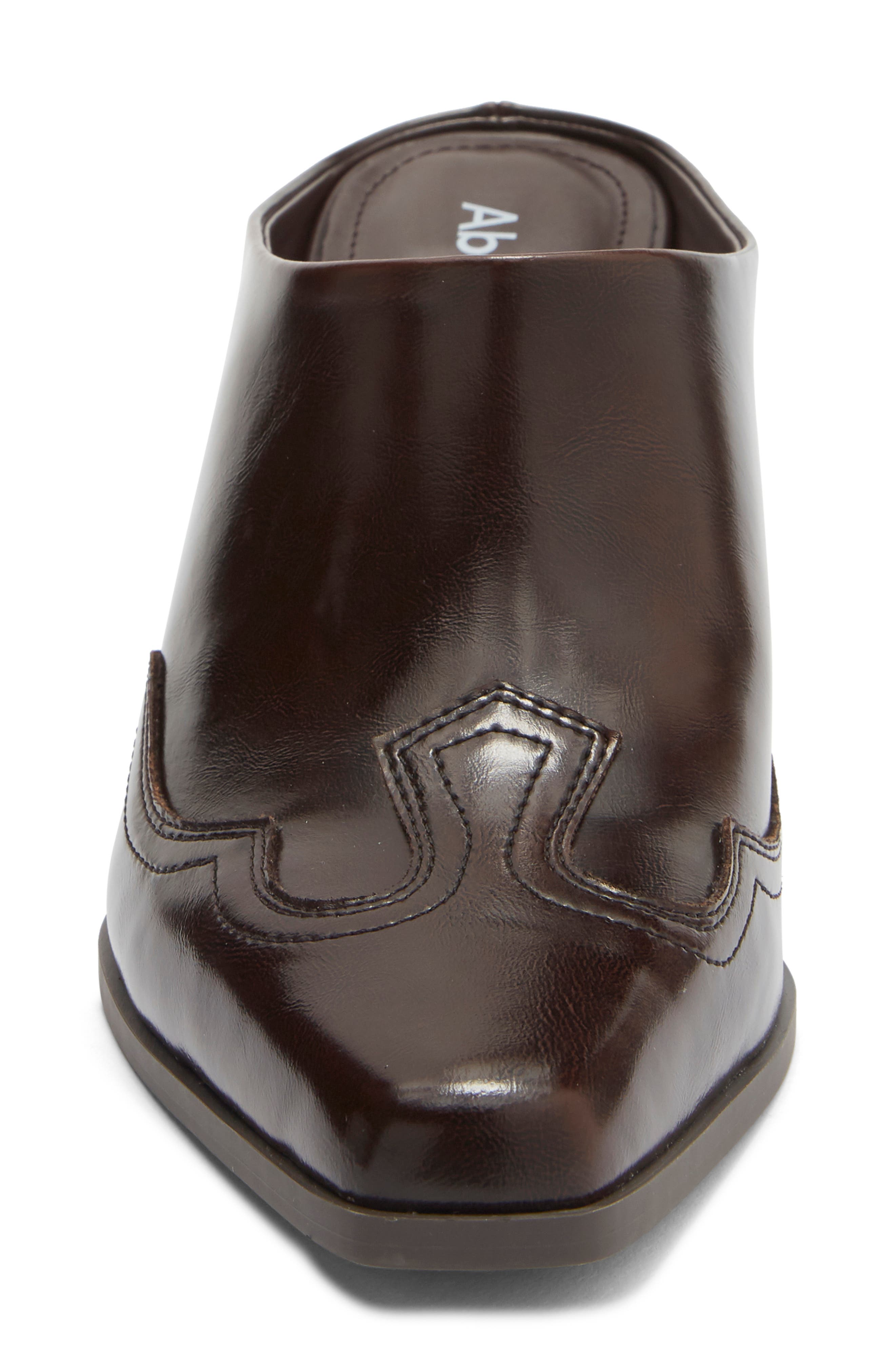Shiloh Mule, Alternate, color, BROWN CHOCOLATE