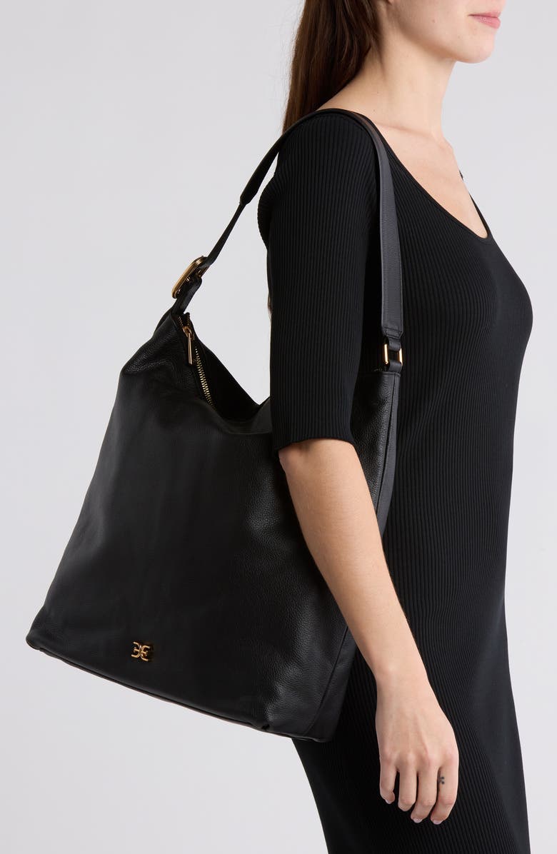 Sam Edelman Kara Medium Buckle Hobo Bag, Alternate, color,