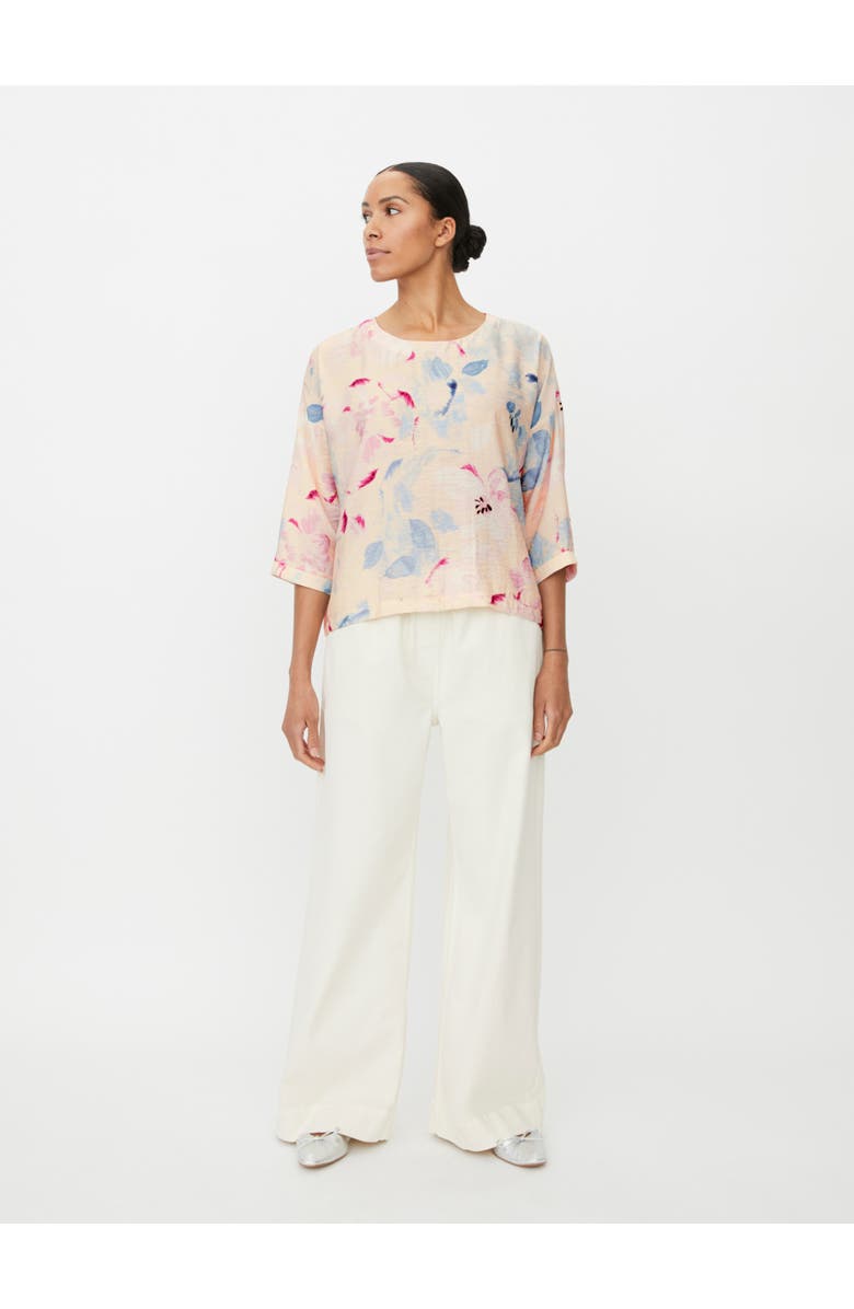 Masai Copenhagen MaBecca Floral Print Blouse, Alternate, color, Primrose