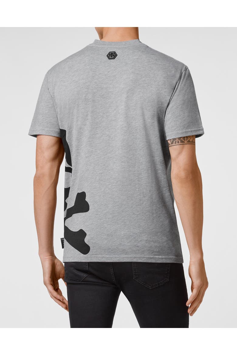 T-Shirt Round Neck Men, Alternate, color, grey