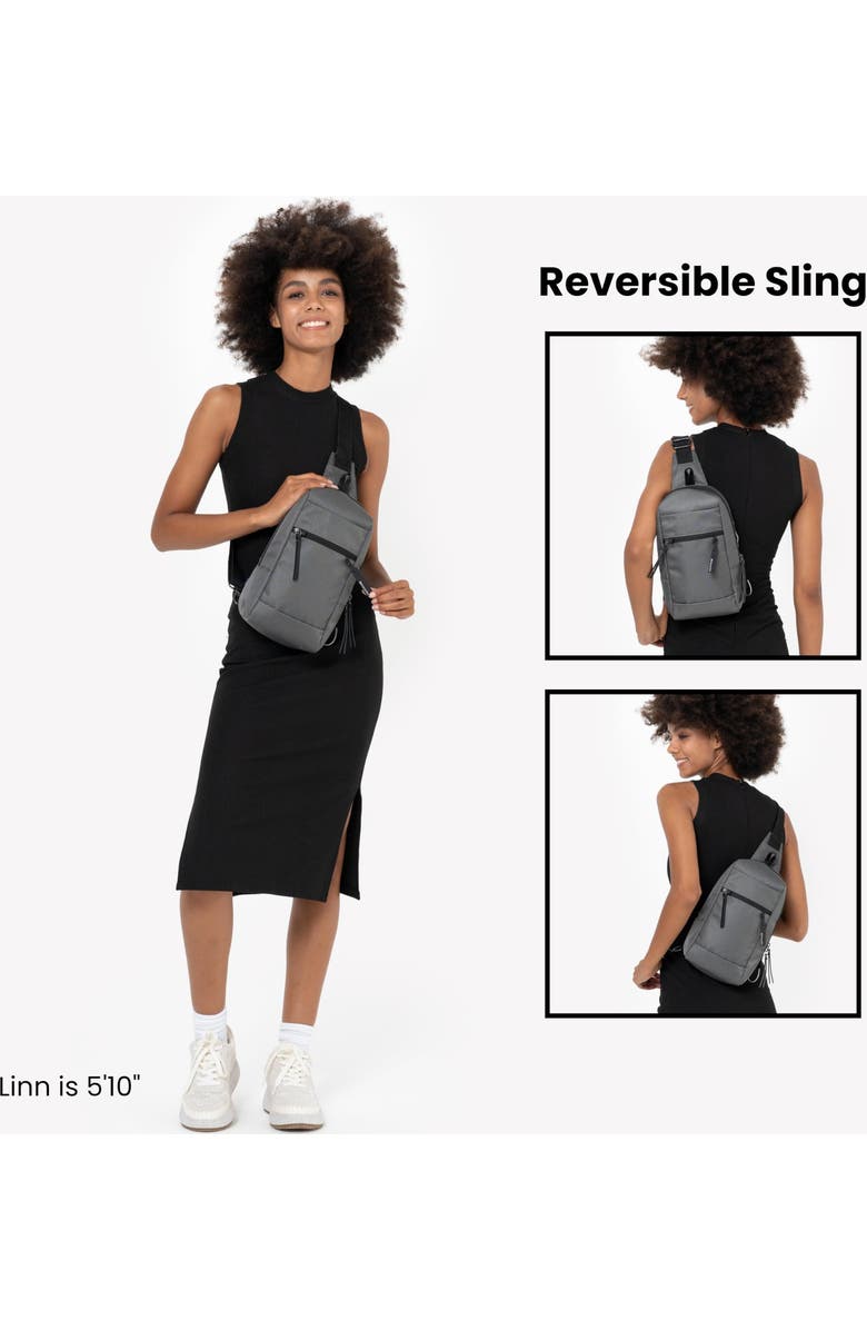 Sherpani Metro Anti Theft Travel Sling Bag Backpack, Alternate, color,