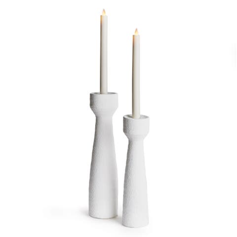 Colton Taper Candle Holder Stands Set of 2