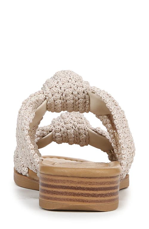 Blowfish Malibu Ashland Wedge Sandal In Off White Crochet Fabric