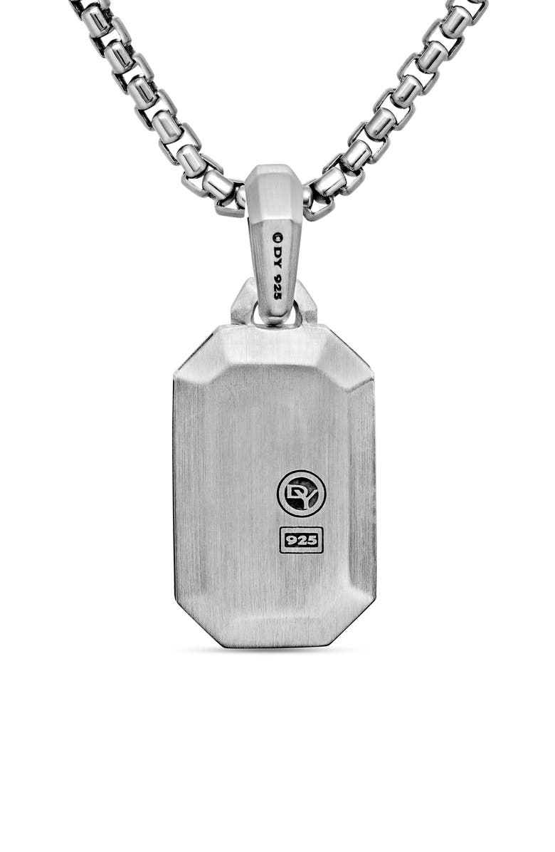 David Yurman Streamline<sup>®</sup> Pavé Amulet with Diamonds, Alternate, color, Sterling Silver