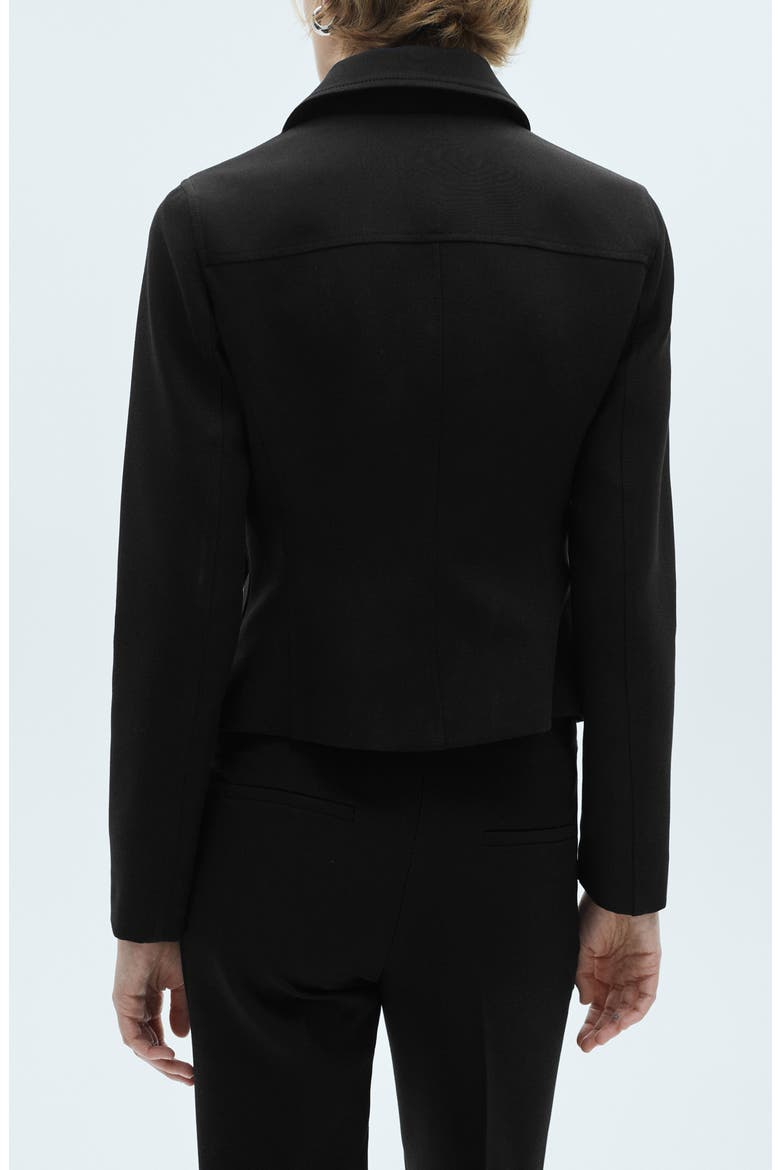 Two-Way Zip Jacket, Alternate, color, BLACK