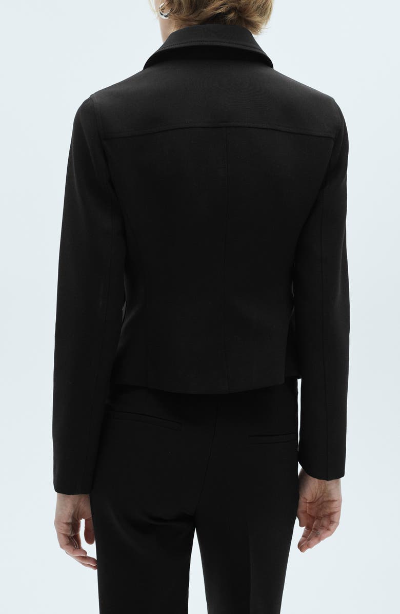 MANGO Two-Way Zip Jacket, Alternate, color,