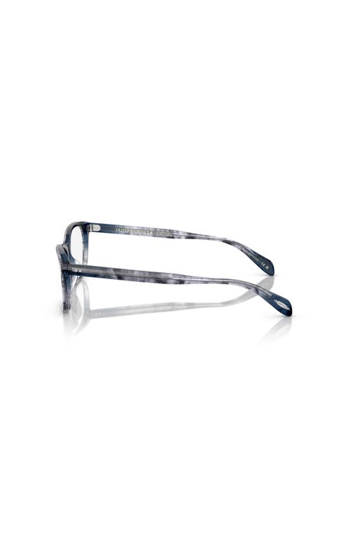 Oliver Peoples 50mm Square Optical Glasses In Blue