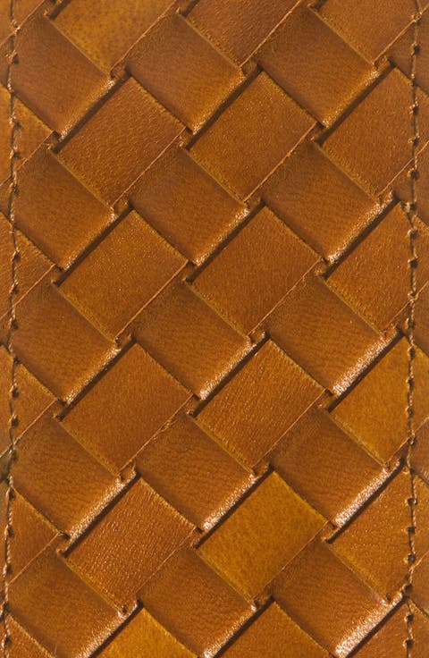 Braided Leather Ponytail Wrap