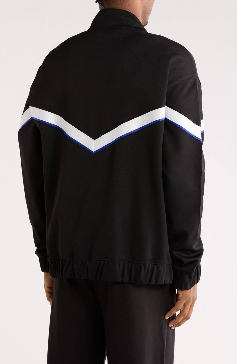 HUGO Napones Track Jacket, Alternate, color, Black