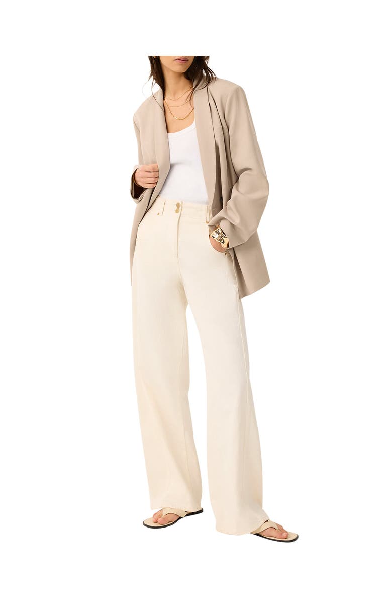 MINT VELVET Single Breasted Blazer, Main, color, Neutral