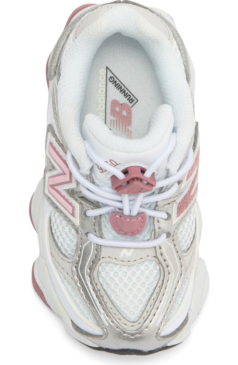 New Balance Kids' 9060 Sneaker, Alternate, color, Nb 103 White/ Rosewood