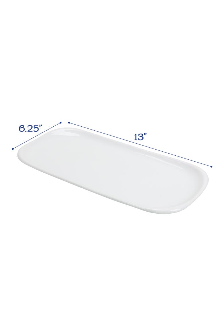 Lena Set of 4 Serving Platter Set, Alternate, color, WHITE