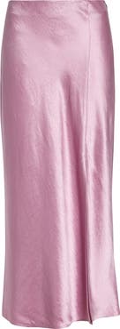 Jason Wu Collection Bias Cut Washed Twill Slip Skirt