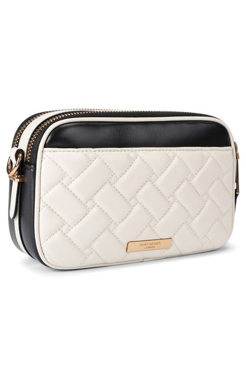 Kurt Geiger London Kensington Leather Camera Crossbody Bag In Multi