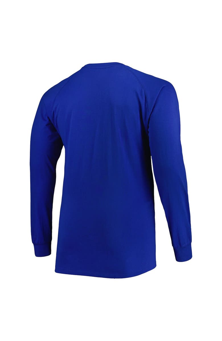 PROFILE Men's Royal Florida Gators Big & Tall Two-Hit Long Sleeve T-Shirt, Alternate, color, 