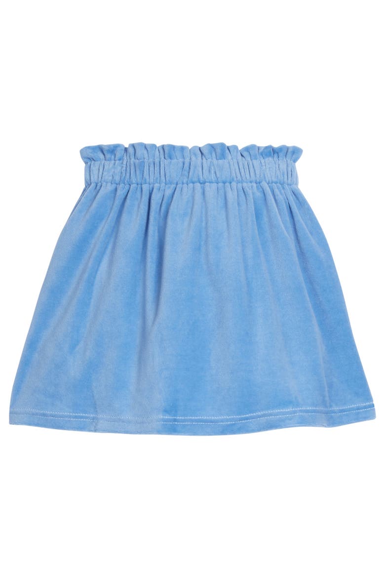 Kids' Velour Portofino Skirt, Main, color, French Blue