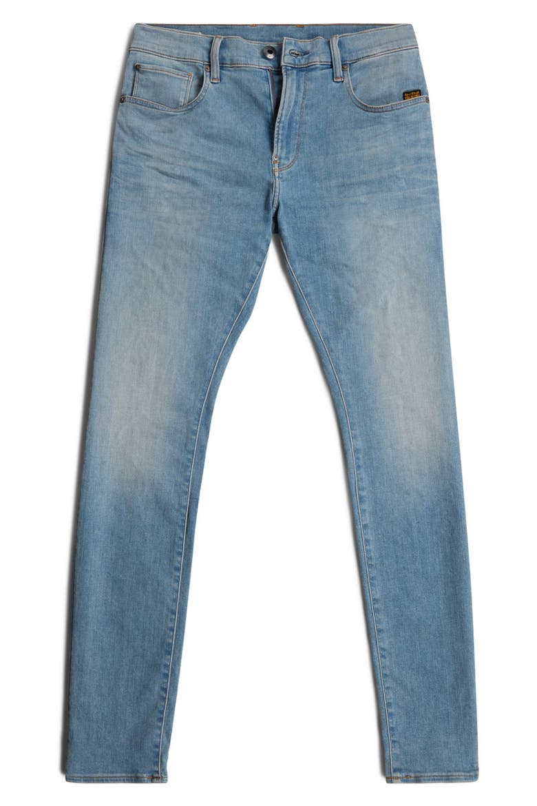 Revend Skinny Jeans, Alternate, color, LIGHT INDIGO AGED