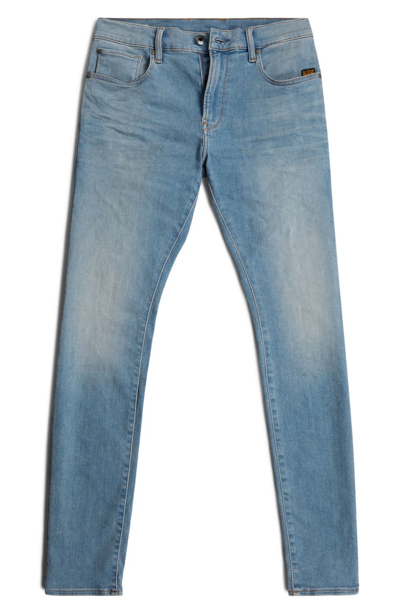 G-STAR Revend Skinny Jeans, Alternate, color, Light Indigo Aged