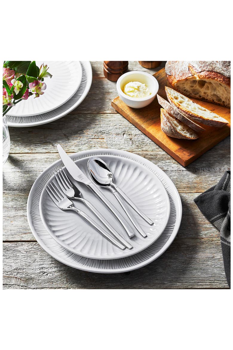 Opus 20-Piece Flatware Set, Alternate, color, SILVER