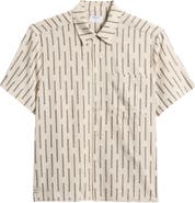 Percival Nancy Short Sleeve Button-Up Shirt