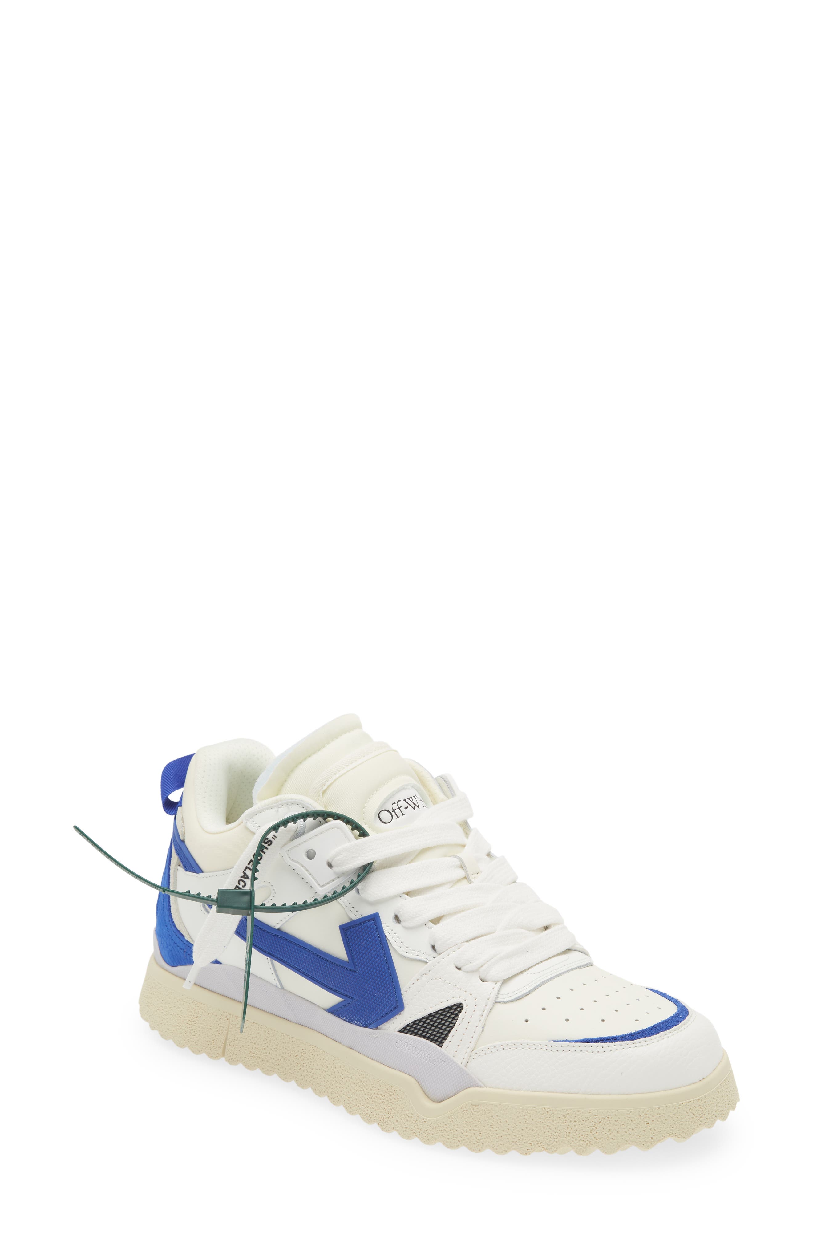 Off-White Mid Top Sponge Sneaker, Main, color, 